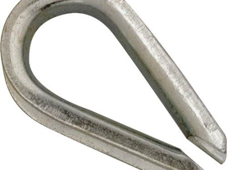 Campbell 3 8  Wire Rope Thimble, Electro-Galvanized Online Hot Sale