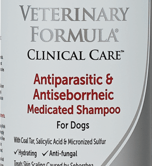 Veterinary Formula Clinical Care Antiparasitic & Antiseborrheic Medicated Shampoo For Sale