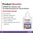 ZYMOX® Enzymatic Ear Solution with 0.5% Hydrocortisone for Cats and Kittens (1.25-oz) Discount