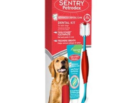 SENTRY Petrodex Dental Care Kit For Dogs (1 count) Online Hot Sale