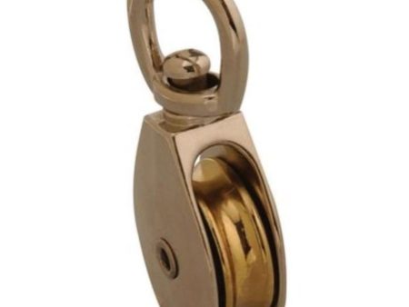 Campbell 2  Pulley, Single Sheave, Swivel Eye, #0173 Online Hot Sale