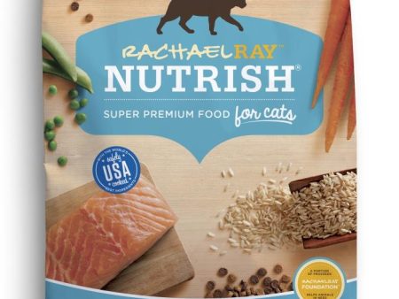 Rachael Ray Nutrish Natural Salmon & Brown Rice Recipe Dry Cat Food Discount