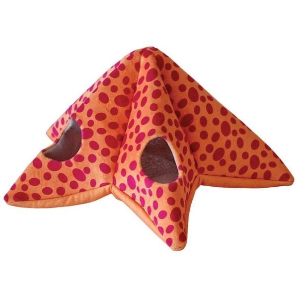 STARFISH FOR SMALL ANIMALS (17X8 INCH, ORANGE) Cheap