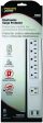 Power Zone Surge Protector Power Strip White For Discount