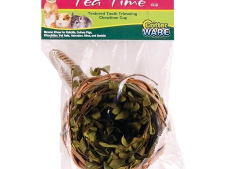 TEA TIME CUP NATURAL CHEW (CUP SMALL, NATURAL) Supply