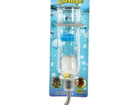 CRITTER CARAFE GLASS WATER BOTTLE (12 OZ, CLEAR) Hot on Sale