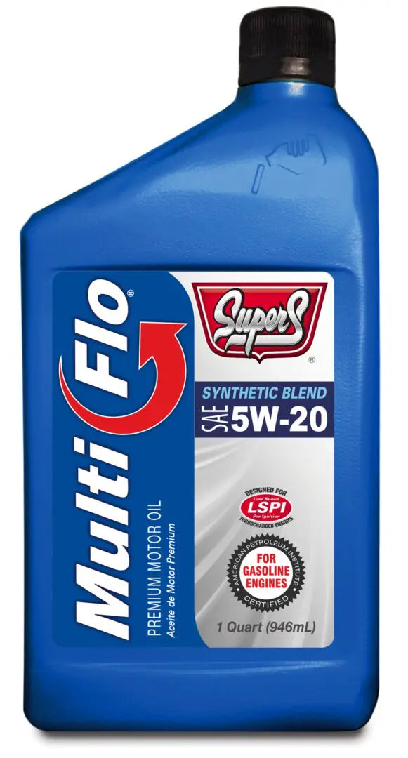 Super S Multi-Flo Synthetic Blend SAE 5W-20 SP  GF-6A Motor Oil Online now