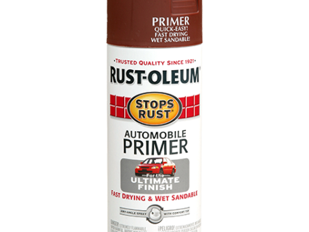 Rust-Oleum® Automotive Primer Spray Flat Red Cheap