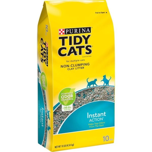 Tidy Cats Non Clumping Instant Action Immediate Odor Control Cat Litter (20-lb) Cheap