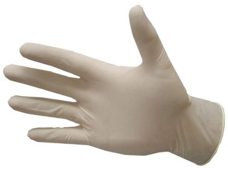 Ideal AG-TEK Latex Glove PF (White Extra Large) Fashion