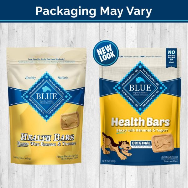 Blue Health Bars Baked With Banana & Yogurt Dog Treats on Sale