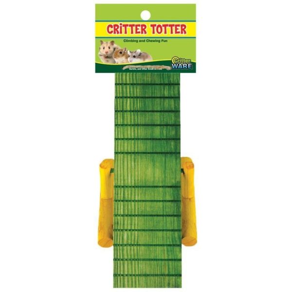 CRITTER TOTTER SMALL ANIMAL CHEW (8X3.75 INCH, MULTI COLORED) Online Hot Sale