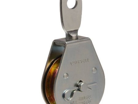 Apex Campbell 2  Heavy Duty Steel Pulley, Single Sheave, Swivel Eye Sale