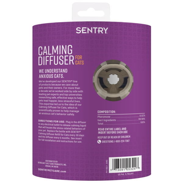 SENTRY® Calming Diffuser For Cats Supply