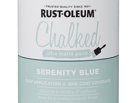 Rust-Oleum® Chalked Ultra Matte Paint Serenity Blue Online