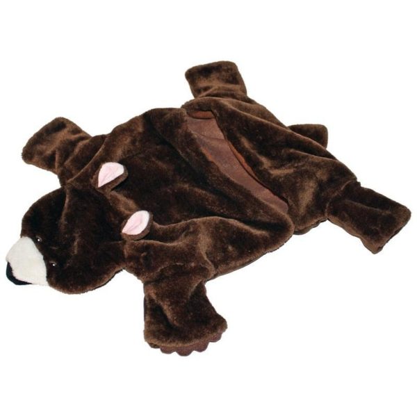 BEAR RUG FOR SMALL ANIMALS (24X20 INCH, BROWN) Online Hot Sale