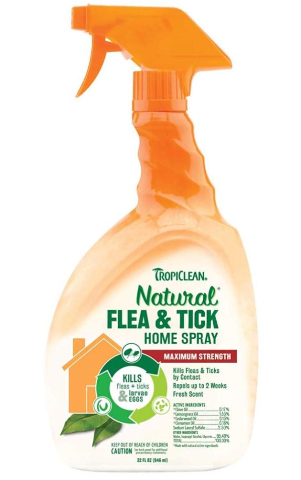 TropiClean Natural Flea & Tick Home Spray For Sale