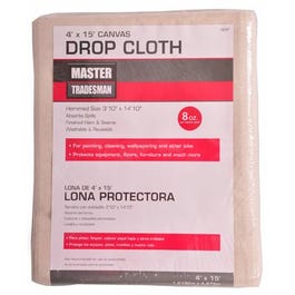 Canvas Drop Cloth, 4 x 15-Ft. Cheap