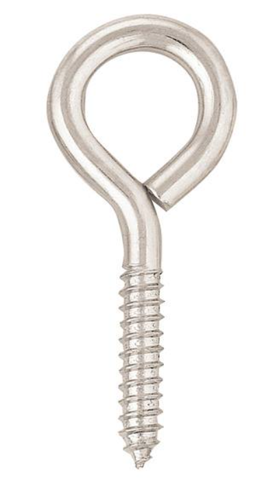 Weaver Leather Livestock #0 Screw Eye Zinc-Plated Steel (3  x 7 mm, Zinc-Plated Steel) For Discount