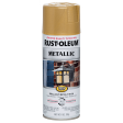 Rust-Oleum® Metallic Spray Paint Gold Rush Cheap