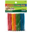 RAINBOW CHEWS ROLLS (6.75 INCH 8 PIECE, ASSORTED) For Cheap