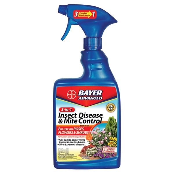 BAYER ADVANCED 3-IN-1 INSECT, DISEASE & MITE CONTROL (24 oz) Online now