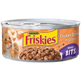 Cat Food, Meaty Bits Chicken, 5.5-oz. Can For Sale