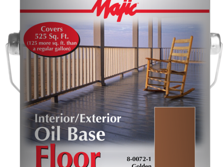 Yenkin Majestic Interior Exterior Oil Base Floor Paint Battleship Gray 1 Gallon (1 Gallon, Battleship Gray) on Sale