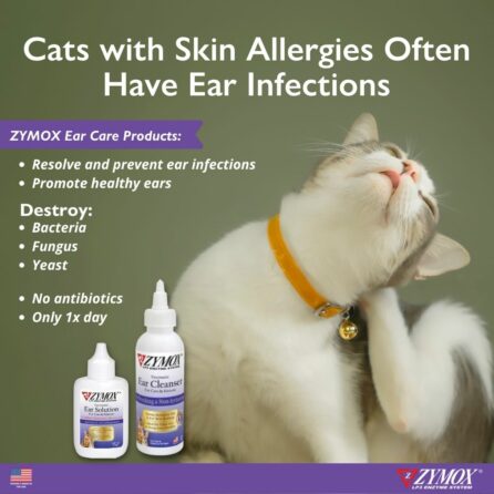 ZYMOX® Enzymatic Ear Cleanser for Cats and Kittens (4 oz) For Discount