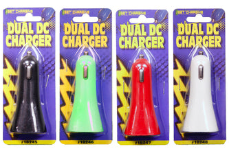 Service Tool Dual DC Charger 2.1 1amp - Red on Sale