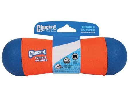 CHUCKIT! TUMBLE BUMPER (MD, BLUE ORANGE) Fashion