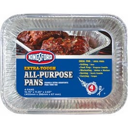 Aluminum Barbecue Pans, 4-Pk. Online now