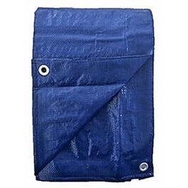 Polyethylene Tarp, Blue, 12 x 20-Ft. For Sale