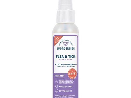 Wondercide Rosemary Flea & Tick Spray for Pets + Home with Natural Essential Oils Online Sale