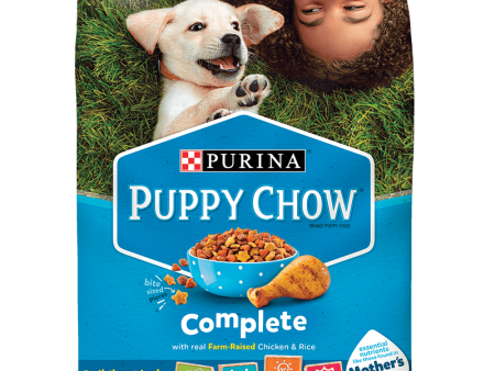 Purina Puppy Chow Complete Chicken & Rice Puppy Dog Food Discount