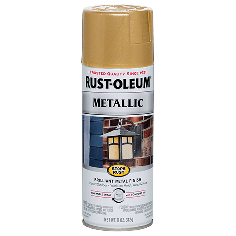 Rust-Oleum® Metallic Spray Paint Gold Rush Cheap