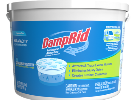 DampRid Hi-Capacity Moisture Absorbers Fragrance Free Fashion