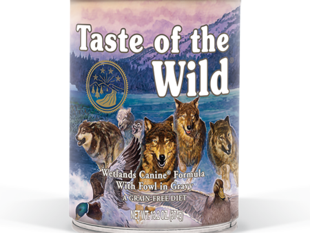 Taste Of The Wild Wetlands Canned Dog Food For Sale