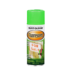 Rust-Oleum® Specialty Fluorescent Spray Fluorescent Green Discount