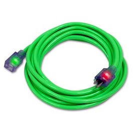 Pro Glo Extension Cord, Green, 14 3, 25-Ft. For Sale