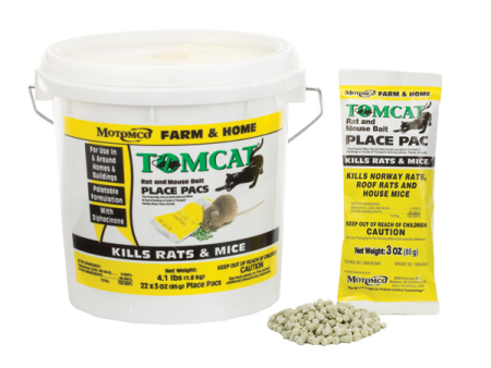 TOMCAT RAT & MOUSE BAIT PLACE PAC (3 oz) Sale