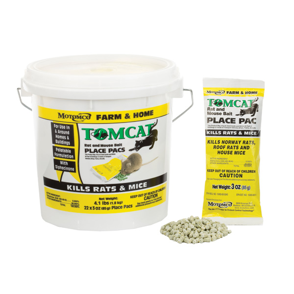 TOMCAT RAT & MOUSE BAIT PLACE PAC (3 oz) Sale