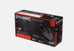 Ammex Gloveworks® Black Nitrile Industrial Gloves Latex Free (XL (100 Box), Black) Online Hot Sale