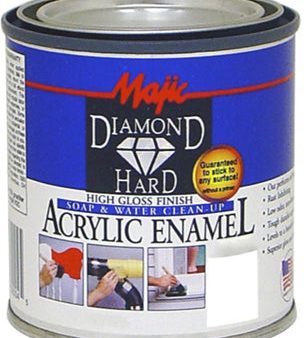 ACRYLIC .5PT WHITE SATIN DIAMONDHARD Online Sale