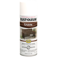 Rust-Oleum® Satin Enamel Spray White Cheap