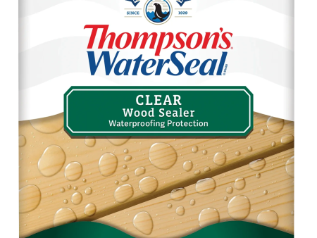 Thompson s® WaterSeal® Clear Wood Sealer 1.2 Gallon Clear Online Hot Sale