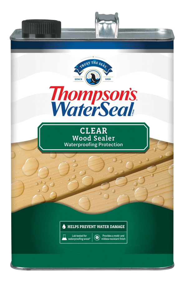 Thompson s® WaterSeal® Clear Wood Sealer 1.2 Gallon Clear Online Hot Sale