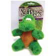 SOFTIES TERRY TOBY TURTLE DOG TOY (9X5X3 INCH, GREEN) Discount