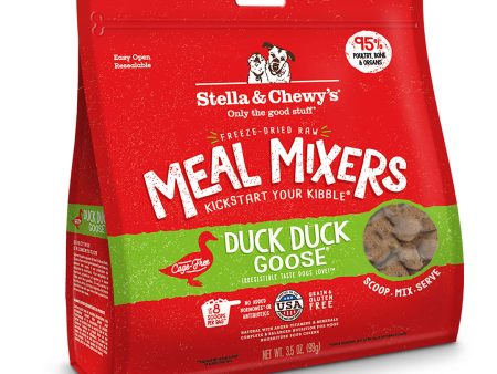 SPECIAL Stella & Chewy s Freeze-Dried Duck Duck Goose Meal Mixer for Dogs on Sale