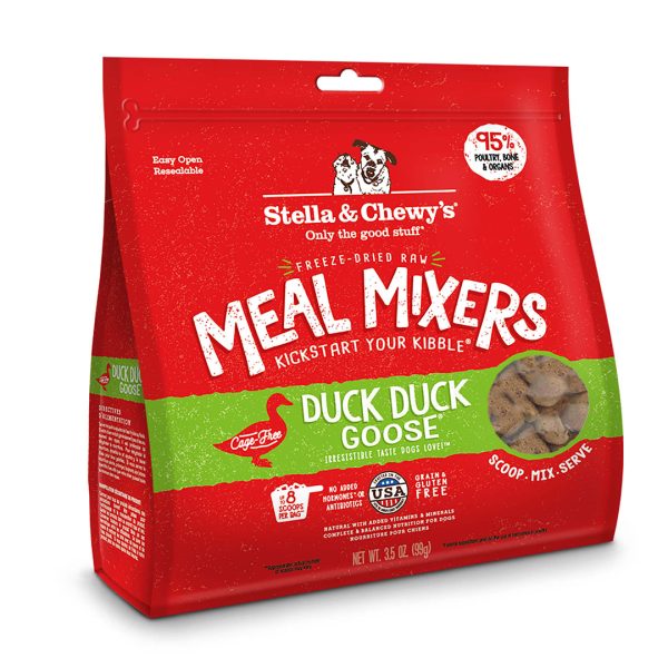 SPECIAL Stella & Chewy s Freeze-Dried Duck Duck Goose Meal Mixer for Dogs on Sale